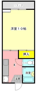 エルメス今町【1階】の間取り