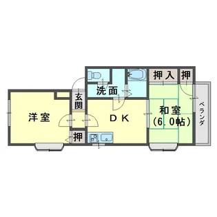 シャルマン【2階】の間取り