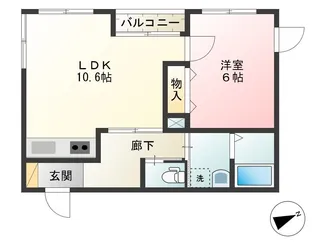 狛江の館【1階】の間取り