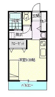 レモンバーム 103【1階】の間取り