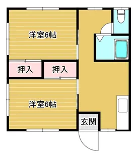 スカイハウス【1階】の間取り