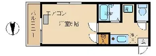 プレアデスコート【2階】の間取り