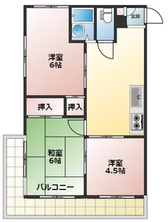 第5菊屋ビル【3階】の間取り
