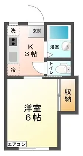 アメニティ宮田【1階】の間取り