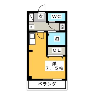 グランデージ2000【1階】の間取り