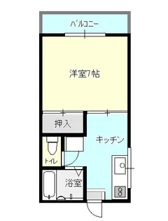 ハイツネクスト【2階】の間取り