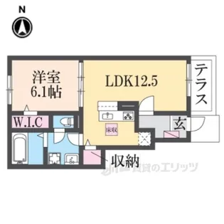 ドリームX【1階】の間取り