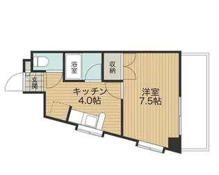ヨーロピア高麗【2階】の間取り