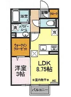 Luna Rossa【1階】の間取り