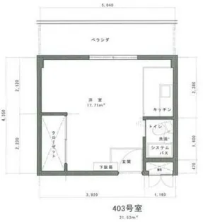 ウェルフェアー光明【3階】の間取り