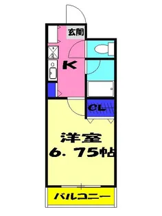 千葉県船橋市前原東1【マンション】の間取り