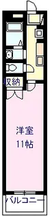 カーサ・マリー池田【2階】の間取り