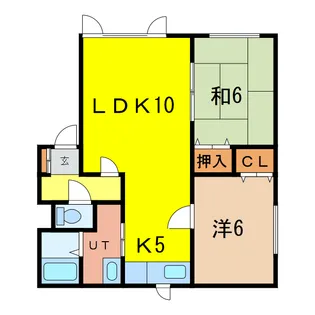 キャメロン深川【1階】の間取り