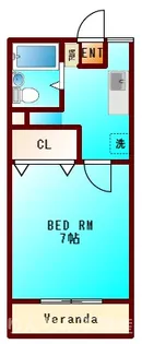 メルヘンII【4階】の間取り