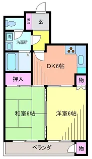 千葉県柏市豊四季【マンション】の間取り