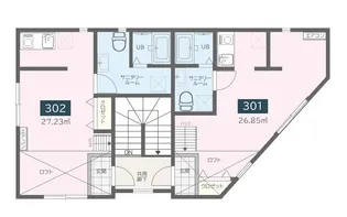 IZUMI03【3階】の間取り