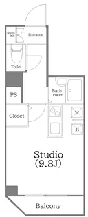 ステージファースト目白【10階】の間取り