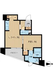 KDX川口幸町レジデンス【9階】の間取り