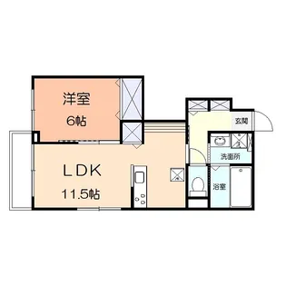 グランルーチェ【1階】の間取り