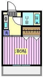 メゾンパシフィコ【2階】の間取り