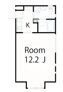 Tino Citta EAST【2階】の間取り