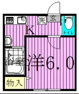 エルシャトー豊四季【1階】の間取り