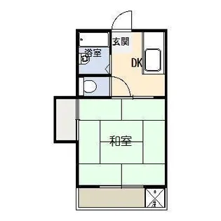 藤井コーポ【4階】の間取り