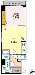 ソラシエスタ【6階】の間取り
