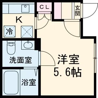 ar高円寺【3階】の間取り