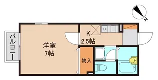 千葉県市川市妙典6【アパート】の間取り