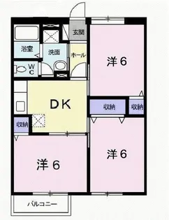 兵庫県加古川市東神吉町西井ノ口【アパート】の間取り