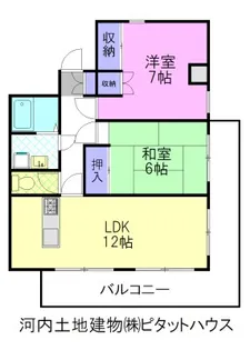 江戸屋ハイツ【4階】の間取り