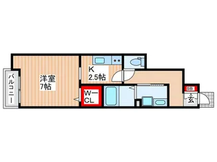 文禄堤インペリアル本町【1階】の間取り