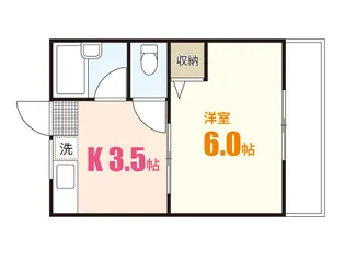 ブルックハウス【3階】の間取り