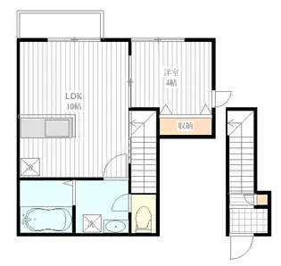 ドルチェヴィータ【2階】の間取り
