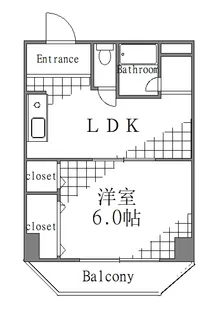 東京都江東区亀戸7【マンション】の間取り