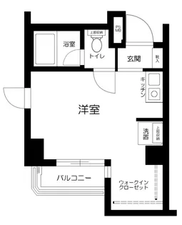 ワコーレ大島【3階】の間取り