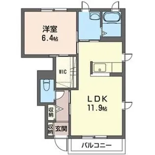 ヒルズコートI【2階】の間取り