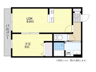 1LDKの間取り画像