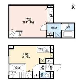LEGALAND白山の間取り