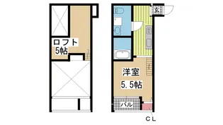 softly【1階】の間取り
