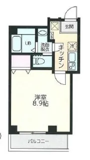マイメゾン市川【4階】の間取り