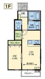 Eisen(アイゼン)【1階】の間取り