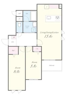Stadt Nerima-kasugacho【1階】の間取り