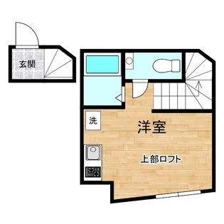 オーパスワン松庵【2階】の間取り