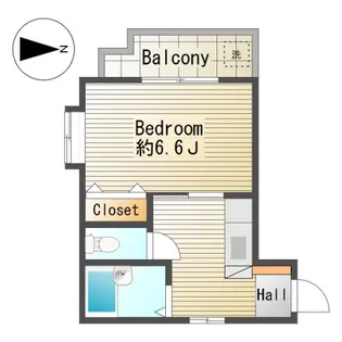 シャルマンハイムK2【3階】の間取り