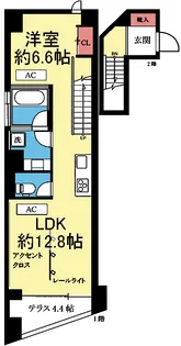開洋館の間取り