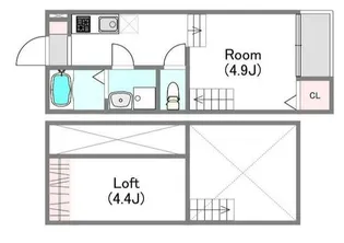 MODERN PALAZZO 東彼杵(モダンパラッツォ ヒガシソノギ)【1階】の間取り
