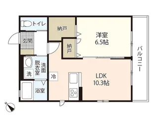 サンハイムII【2階】の間取り
