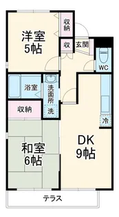 コートハウス光人館【1階】の間取り